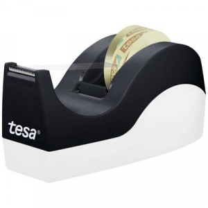 Tesa  Easy Cut Orca + film transparent (53916-00000-00) Asztali adagoló Fekete, Fehér (H x Sz) 33 m x 19 mm 1 készlet