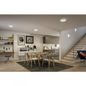 Paulmann  (71007) P Atria Shine 11,2W 4000K 190x190 ch m K LED-es mennyezeti lámpa LED 11.2 W Króm (matt)
