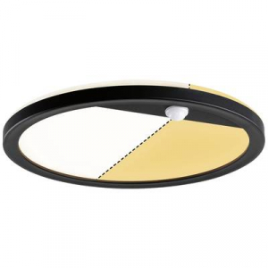Paulmann  (94708) Lamina PIR 2200K rd. schwarz LED-es mennyezeti l&aacute;mpa LED 14 W Fekete