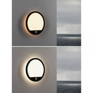 Paulmann  (94708) Lamina PIR 2200K rd. schwarz LED-es mennyezeti l&aacute;mpa LED 14 W Fekete