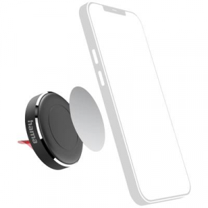 Hama  Műszerfal Autós mobiltelefon tartó Mágneses rögzítés, 360 °-ban forgatható (00201518)