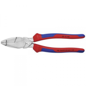 KNIPEX  (09 15 240) Villanyszerelő Erő kombin&aacute;lt fog&oacute; 240 mm DIN ISO 5746