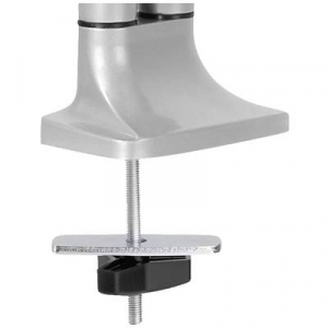 SpeaKa Professional  SP-MM-930 2 részes Monitor tartó 33,0 cm (13) - 81,3 cm (32) Ezüst Dönthető + forgatható, Állítható magasságú, Forgatható (SP-109