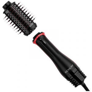 Revlon  One-Step Volumiser Plus Meleglevegős kefe Fekete, Piros Ionizációval (RVDR5298E)