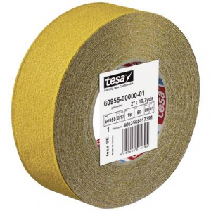 Tesa  ANTI-RUTSCH (60955-00000-01) Cs&uacute;sz&aacute;smentes&iacute;tő szalag &reg; S&aacute;rga (H x Sz) 18 m x 50 mm 1 db