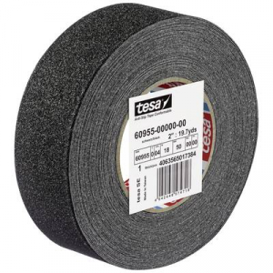 Tesa  ANTI-RUTSCH (60955-00000-02) Cs&uacute;sz&aacute;smentes&iacute;tő szalag &reg; Fekete/s&aacute;rga (H x Sz) 18 m x 50 mm 1 db