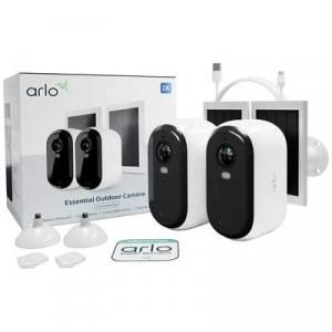 ARLO  BUNDLE ESSENTIAL2 2K OUTDOOR CAMERA 2-PACK + 2-SOLAR PANEL (VMK3250-100EUS) IP-Megfigyelő kamera k&eacute;szlet2 db kamer&aacute;val2688 x 1520 pixel