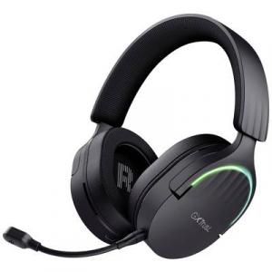 Trust  GXT491 FAYZO Gamer Over Ear headset Bluetooth&reg; Virtual Surround Fekete Surround hangz&aacute;s, Mikrofon n&eacute;m&iacute;t&aacute;s, Hangerő szab&aacute;lyoz&aacute;s (24901)