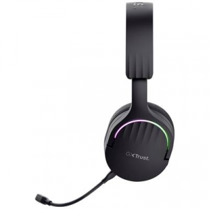 Trust  GXT491 FAYZO Gamer Over Ear headset Bluetooth&reg; Virtual Surround Fekete Surround hangz&aacute;s, Mikrofon n&eacute;m&iacute;t&aacute;s, Hangerő szab&aacute;lyoz&aacute;s (24901)