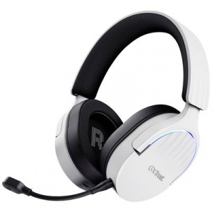 Trust  GXT491 FAYZO Gamer Over Ear headset Bluetooth&reg; Virtual Surround Feh&eacute;r Surround hangz&aacute;s, Mikrofon n&eacute;m&iacute;t&aacute;s, Hangerő szab&aacute;lyoz&aacute;s (25304)