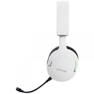 Trust  GXT491 FAYZO Gamer Over Ear headset Bluetooth&reg; Virtual Surround Feh&eacute;r Surround hangz&aacute;s, Mikrofon n&eacute;m&iacute;t&aacute;s, Hangerő szab&aacute;lyoz&aacute;s (25304)