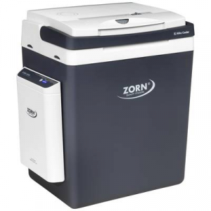 ZORN  Cooler Z 32 LNP 20,8 Ah Akkus hűtő- és fűtődoboz EEK: D (A - G) Termoelektromos 12 V, 230 V DC/AC Fekete/fehér 29 l Hűtési funkció: Delta T: aká