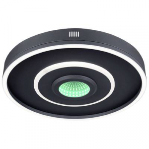 Paulmann  (71039) Spaceglow LED-es mennyezeti lámpa LED 22 W Fekete (matt)