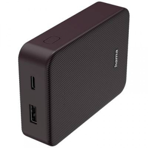 Hama  Colour 10 Powerbank 10000 mAh Fast Charge LiPo Lila (00201712)