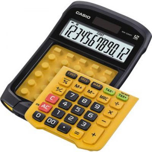 Casio  (WM-320MT) Asztali sz&aacute;m&iacute;t&oacute;g&eacute;p S&aacute;rga, Fekete Kijelző (sz&aacute;mjegy): 12 Napenergi&aacute;val &uuml;zemeltetett, Elemekről &uuml;zemeltetett (Sz x Ma x M&eacute;) 145 x 36 x