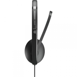 EPOS  Headset Telefon On Ear headset Vezetékes Mono Fekete Noise Cancelling Hangerő szabályozás, Mikrofon némítás (1000903)