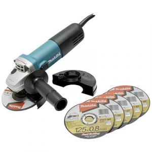 Makita Sarokcsiszoló készlet 125 mm 840 W,  (9558HNRX1)