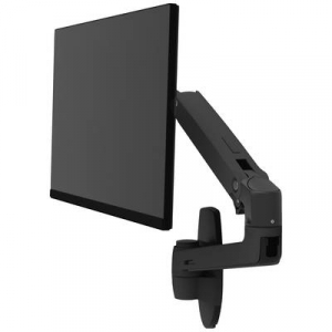 Ergotron  LX Arm Wall Mount 1 részes Monitor fali tartó 38,1 cm (15) - 86,4 cm (34) Fekete Állítható magasságú, Dönthető, Csuklóval mozgatható, Forgat
