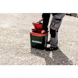Metabo  KB 18 BL Akkus hűtő- és fűtődoboz EEK: E (A - G) 12 V/DC, 18 V/DC, 240 V/AC Zöld, Piros, Fekete 24 l 17 °C...+60 °C (600791850)