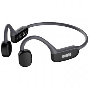 Imperial  bluTC active 2 Sport On Ear fejhallgató Bluetooth® Fekete Csontrezgéses fejhallgató, Izzadásálló, Nyakpánt (22-9034-00)