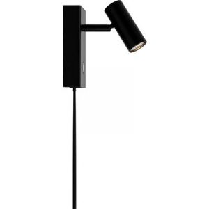 Nordlux  Omari (2112231003) Fali lámpa Fixen beépített LED-es LED Fekete
