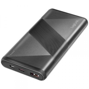 LogiLink  (PA0275) Akkucsomag 10000 mAh Quick Charge 3.0, Fast Charge, Power Delivery 2.0 LiPo Fekete