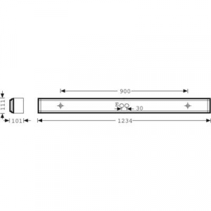 Trilux  (6473740) Montigo #(6473740) LED-es mennyezeti l&aacute;mpa LED 22 W Feh&eacute;r