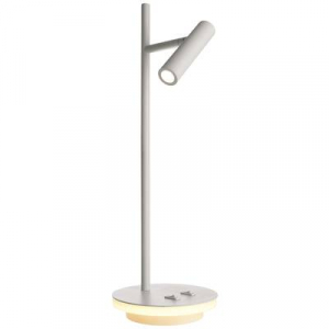 Deko Light  Brahe (346015) Asztali l&aacute;mpa LED Fixen be&eacute;p&iacute;tett LED-es 8.50 W EEK: G (A - G) K&ouml;zleked&eacute;si feh&eacute;r (RAL 9016)