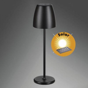 Megatron  TAVOLA Solar (MT68059) Akkus asztali lámpa LED 2 W Fekete