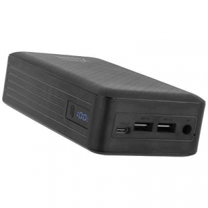 XTPower  XT-27000 DC Powerbank 26800 mAh Lítiumion USB, DC alj 3.5 mm Fekete (249660)