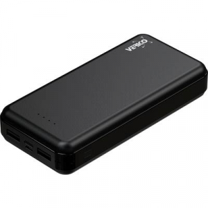 Verico Powerbank 20000 mAh LiPo, USB-A, Fast Charge, fekete,  Power Guard XL (4PW-PLJBK1-NN)