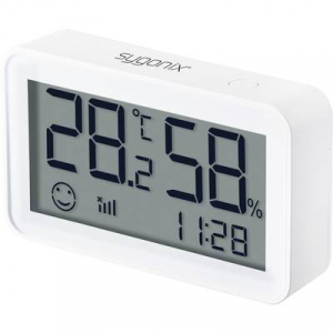 Sygonix WiFi-s hőmérséklet és páratartalom mérő, fehér,  (SY-4904438)
