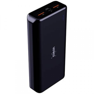 Verico  Power Pro PD Powerbank 20000 mAh Power Delivery LiPo USB-A, USB-C® Fekete (4PW-PDPBK1-NN)