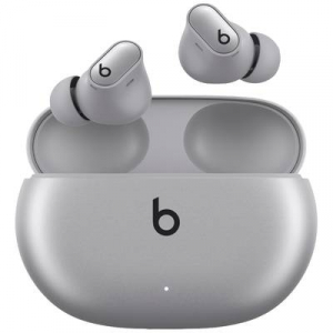 BEATS  Studio Buds Plus HiFi In Ear fejhallgató Bluetooth® Stereo Ezüst Noise Cancelling, mikrofon zajelnyomás Töltőtok, Izzadásálló, Vízálló (MT2P3ZM