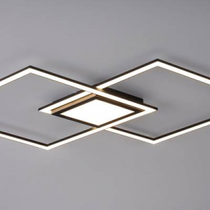 Just Light  (14695-18) ASMIN LED-es mennyezeti lámpa LED 45 W Fekete