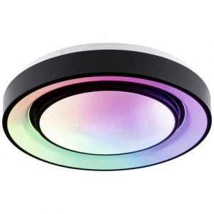 Paulmann  (70544) Rainbow LED-es mennyezeti l&aacute;mpa LED LED 11.00 W Fekete, Feh&eacute;r