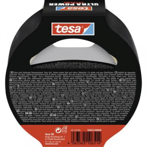 Tesa  ULTRA POWER EXTREME (56622-00000-00) Repair tape Fekete (H x Sz) 10 m x 50 mm 1 db