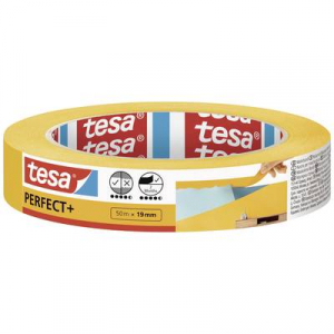 Tesa  Perfect+ (56536-00000-00) Festő v&eacute;dőszalag S&aacute;rga (H x Sz) 50 m x 19 mm 1 db