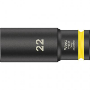 Wera  8790 C Impaktor Deep (05004838001) Belső hatlap Dug&oacute;kulcs bet&eacute;t 22 mm 1/2 (12,5 mm)