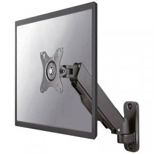 Newstar  (WL70-440BL11) Monitorbeugel Muurmontage TV fali tart&oacute; Billenthető, D&ouml;nthető, &Aacute;ll&iacute;that&oacute; magass&aacute;g&uacute; 58,4 cm (23) - 81,3 cm (32) D&ouml;nthető + forg