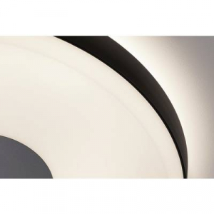 Paulmann  (79518) Pane II LED-es mennyezeti l&aacute;mpa LED 23 W Fekete, Sz&uuml;rke