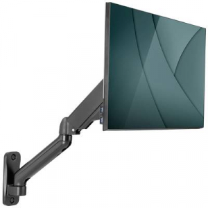 Digitus  (DA-90425) 1 r&eacute;szes Monitor fali tart&oacute; 5,1 cm (2) - 304,8 cm (120) Fekete Kih&uacute;zhat&oacute;, Forgathat&oacute;, &Aacute;ll&iacute;that&oacute; magass&aacute;g&uacute;, D&ouml;nthető, D&ouml;nthető &eacute;s f