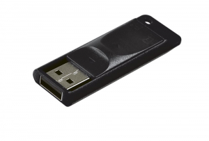 Pen Drive 32GB Verbatim Slider fekete USB 2.0 (98697)