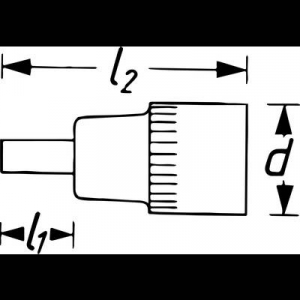 Hazet  (986LG-8KV) (986LG-8KV) Dug&oacute;kulcs bet&eacute;t