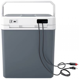 Tristar  (KB-7530) Hűtő- &eacute;s fűtő l&aacute;da EEK: E (A - G) Termoelektromos 12 V, 230 V Sz&uuml;rke, Feh&eacute;r 30 l 18 &deg;C