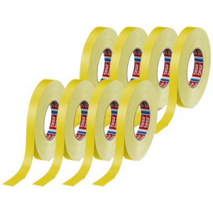 Tesa  band 4651 Premium (04651-00519-00) Szövet ragasztószalag Sárga (H x Sz) 50 m x 19 mm 8 db