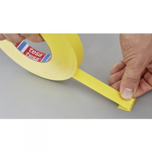 Tesa  band 4651 Premium (04651-00519-00) Szövet ragasztószalag Sárga (H x Sz) 50 m x 19 mm 8 db