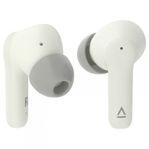 Creative  In Ear fejhallgató Bluetooth® Fehér Izzadásálló, Vízálló, Elemtöltés kijelzés, Töltő- dokkoló állomással (51EF1100AA000)