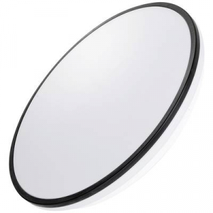 Avide  (ACLO28NW-15W-OLI-B) Oyster Olivia LED-es mennyezeti lámpa LED Fixen beépített LED-es EEK: F (A - G) 15 W Fekete