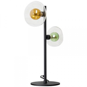 ECO-Light  URANUS (9460 L-2 COL) Asztali lámpa G9 Tarka, Borostyán, Zöld